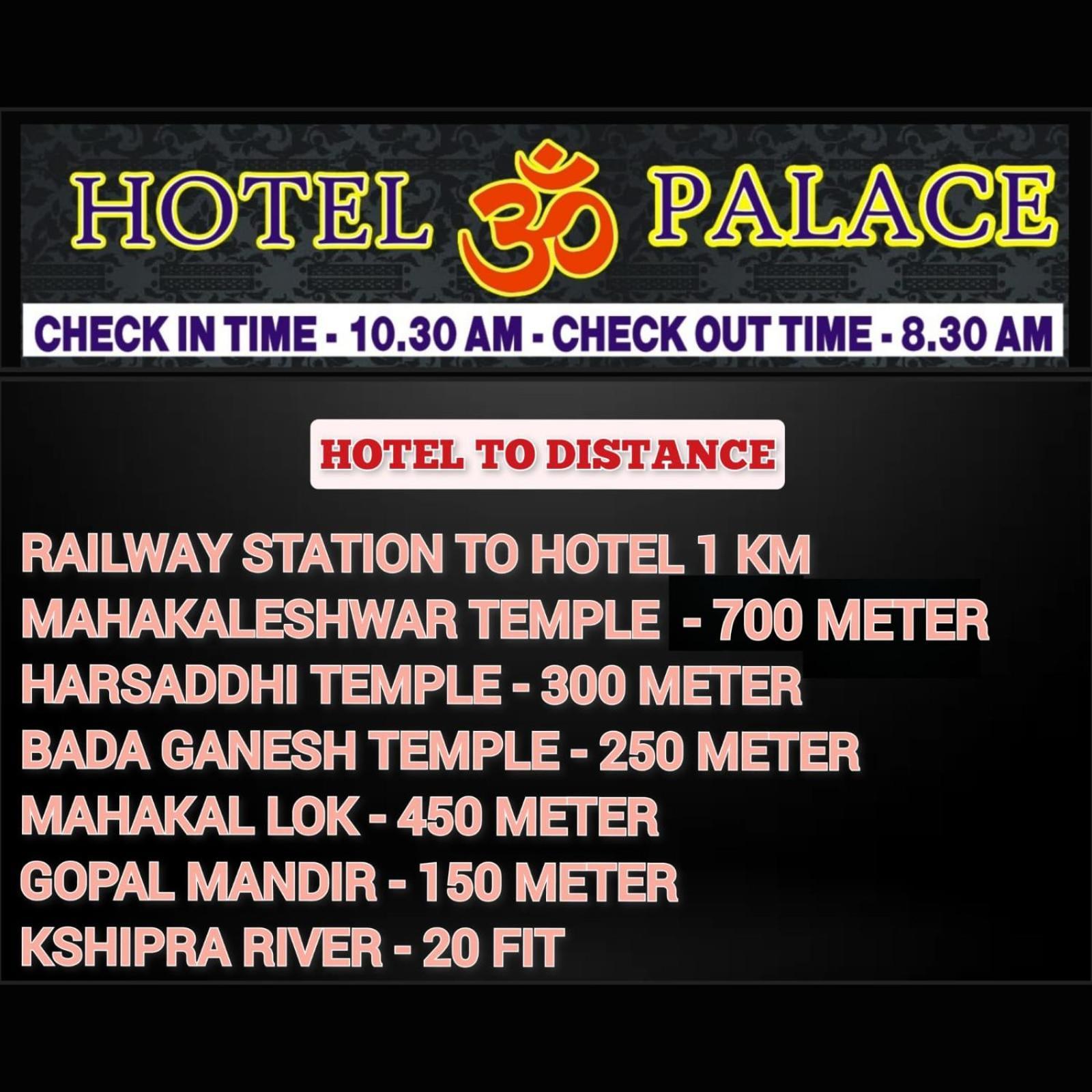 Hotel Om Palace Ujaim Exterior foto